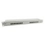   Equip Patch panel - 327316 (16 port, Cat5e, 1U, árnyékolt, szürke)