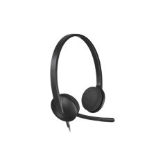 Logitech Fejhallgató - H340 Headset (USB, mikrofon, fekete)