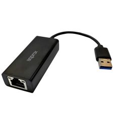   APPROX Kábel átalakító - USB3.0 to RJ45 (10/100/1000) Fekete
