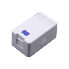   Walisec Keystone fali aljzat - FP-SB01-1 (1 port, Cat5e/Cat6/Cat6A, árnyékolatlan, fehér)