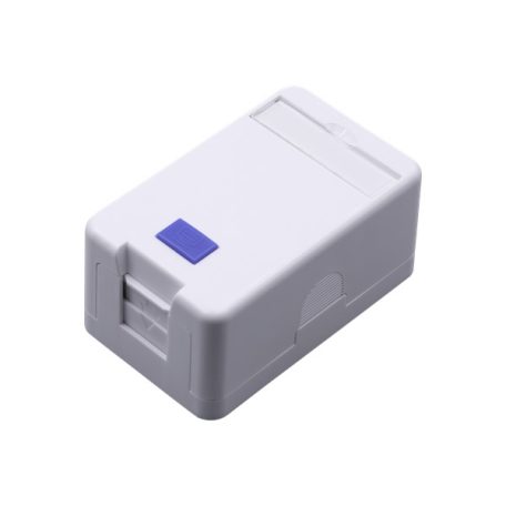 Walisec Keystone fali aljzat - FP-SB01-1 (1 port, Cat5e/Cat6/Cat6A, árnyékolatlan, fehér)