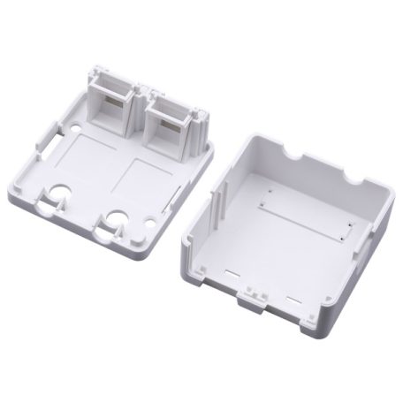 Walisec Keystone fali aljzat - FP-SB01-2 (2 port, Cat5e/Cat6/Cat6A, árnyékolatlan, fehér)