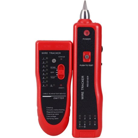 Walisec Kábelteszter - TCT-TM-9 (RJ11/RJ45 kábelekhez)