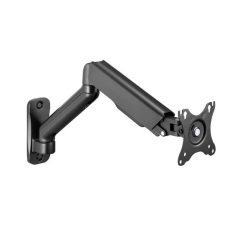   Equip Monitor Fali konzol - 650137 (17"-32",1 monitor, dönthető, forgatható, állítható magasság, Max.: 9kg, fekete)