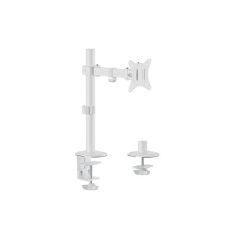   Equip Monitor Asztali konzol - 650166 (17"-32", 1 monitor, dönthető, forgatható, állítható magasság, Max.: 9kg, fehér)