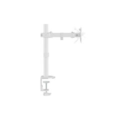   Equip Monitor Asztali konzol - 650166 (17"-32", 1 monitor, dönthető, forgatható, állítható magasság, Max.: 9kg, fehér)