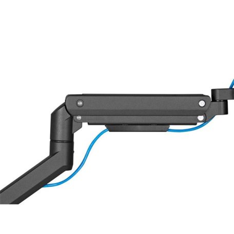 Equip Monitor Asztali konzol - 650180 (17"-49", 1 monitor, dönthető, forgatható, Max.: 20kg, fekete)