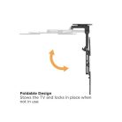 Equip TV Mennyezeti konzol - 650375 (23"-55", dönthető, Max.: 20kg, fekete)