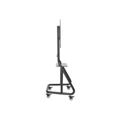   Equip TV állvány - 650609 (60"-105" álló, gurulós, Max.:100kg, fekete)