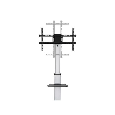 Equip TV állvány - 650630 (37"-86" álló, gurulós, forgatható 90°, dönthető, Max.:50kg, fekete)