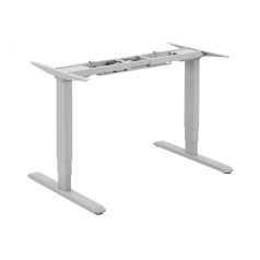   Equip Motoros Asztal láb - 650803 (Dupla motor, állítható magasság: 62cm-128cm, Max.:125kg, szürke)