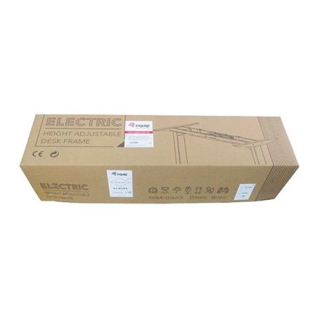 Equip Motoros Asztal láb - 650803 (Dupla motor, állítható magasság: 62cm-128cm, Max.:125kg, szürke)