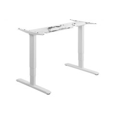   Equip Motoros Asztal láb - 650804 (Dupla motor, állítható magasság: 62cm-128cm, Max.:125kg, fehér)