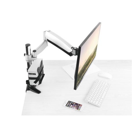 Equip MiniPC tartó - 650890 (Univerzális: 100x100 VESA-hoz rögzíthető, Max.: 5kg, fekete)