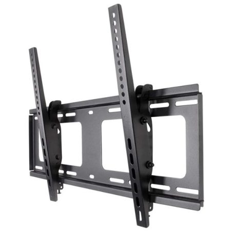 Manhattan TV állvány - Fali , dönthető TV állvány Fekete (max.VESA:600x400)(37"-80"-ig) 80kg teherbírás