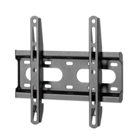 Manhattan TV állvány - Fali fix ultravékony TV állvány Fekete (max.VESA:200x200)(23"-43"-ig) 45kg teherbírás