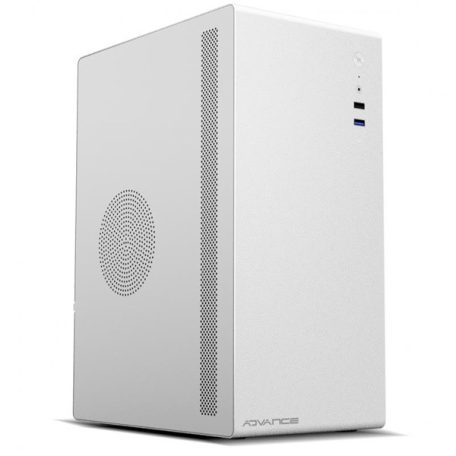 Advance Számítógépház - OPTIMA White (MicroATX, USB2.0+USB3.0, fehér)