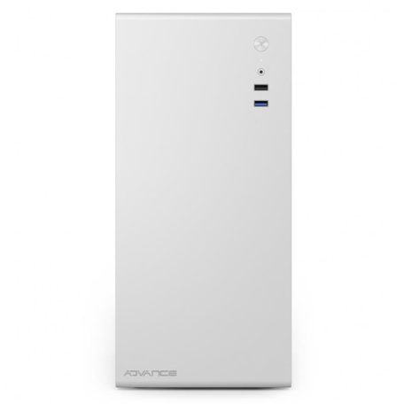 Advance Számítógépház - OPTIMA White (MicroATX, USB2.0+USB3.0, fehér)