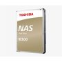   Toshiba Belső HDD 3.5" - N300 High-Reliability 4TB (Retail; NAS, RAID-, Multimédiás kiszolgálótárhely; 256MB / 7200RPM)