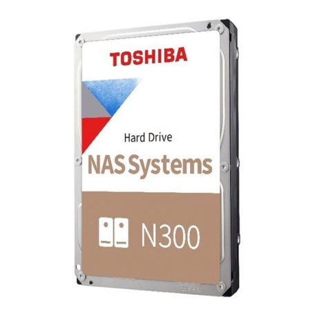 Toshiba Belső HDD 3.5" - N300 NAS Hard Drive 12TB (7200rpm, 512 MB puffer, SATA3 - NAS széria)