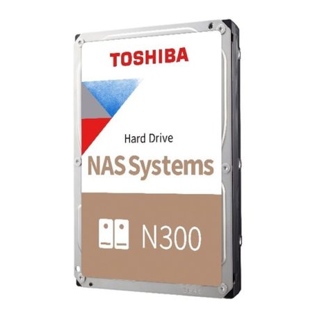 Toshiba Belső HDD 3.5" - N300 High-Reliability 10TB (Retail; NAS, RAID-, Multimédiás kiszolgálótárhely; 512MB / 7200RPM)