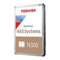   Toshiba Belső HDD 3.5" - N300 NAS Hard Drive 6TB (7200rpm, 512 MB puffer, SATA3 - NAS széria)