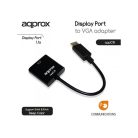 APPROX Átalakító - DisplayPort to VGA Adapter