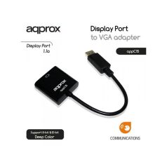 APPROX Átalakító - DisplayPort to VGA Adapter