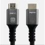   APPROX Kábel - HDMI 2.1 kábel apa/apa 2m (UHD 8K, 4K, FHD, aranyozott, HDR10, HDCP 2.2, Dolby TrueHD, ARC)