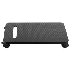   Orico Számítógép állvány - CPB1-BK (22,8 x 45 x 1,5 cm, gurulós, műanyag, fekete)