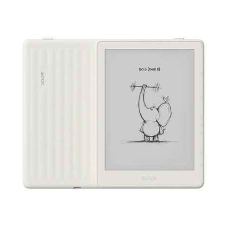 Onyx BOOX e-book  6" - Go 6 Gen2 Fehér (HD ePaper, világítás,1448x1072; Octa, 3GB/32GB, Dual-WiFi; BT5; 1500mAh; A11)
