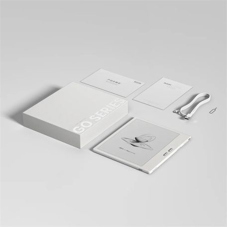 Onyx BOOX e-book  7" - Go 7 (Eink Carta, világítás,1680x1264; Octa, 4GB/64GB, Dual-WiFi; BT5.1; 2300mAh; A13, fehér)