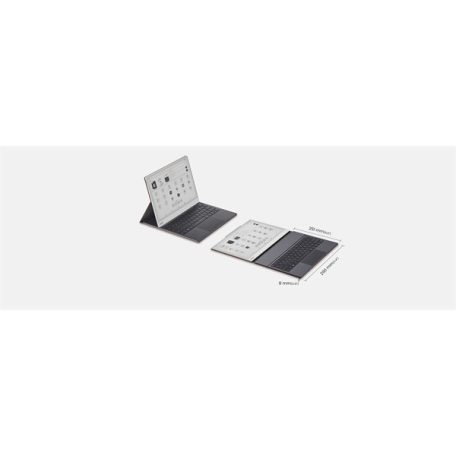Onyx BOOX e-book tok - 13,3" Narancs tok + Billentyűzet (Boox Note Max / Tab X C típushoz)