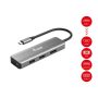   Equip Multifunkciós átalakító - 133485 (Bemenet: USB-C, Kimenet: HDMI/DisplayPort/VGA/USB2.0)