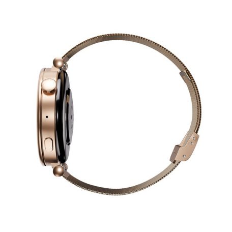 GARETT Női Okosóra - Rose Gold Mesh acél