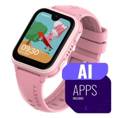 GARETT Gyerek Okosóra - Kids Vibe AI 4G rózsaszín