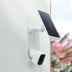   Safemo IP wifi csempekamera szett - SK012 (4K Ultra HD, IP65, mikrofon, hangszóró, 32GB, 6400mAh, SolarP 5W, 24/7)