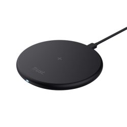 Trust Telefon töltő Vezeték nélküli - Viro (15W; fekete; USB-C)