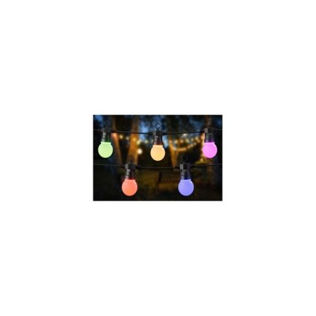 Woox Smart Home Kültéri Party fényfüzér - R5195 (10 RGB+CCT, 9m, távirányító)