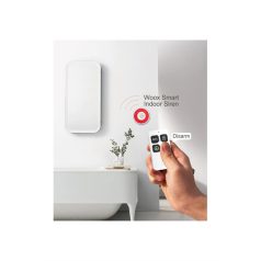   Woox Smart Távirányító - R7054 (Zigbee 3.0, 4 gomb, riasztóvezérlés, pánikgomb, 1x CR2032)