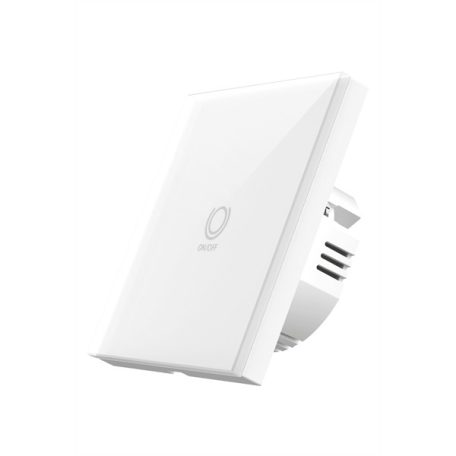 Woox Smart Jelzőfényes Fali Kapcsoló - R7063 (Zigbee 3.0, 800W, beltéri, fehér)