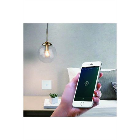 Woox Smart Jelzőfényes Fali Kapcsoló - R7063 (Zigbee 3.0, 800W, beltéri, fehér)