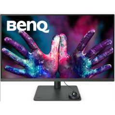  BenQ Monitor 31,5" - PD3205U (IPS, 16:9, 99% sRGB, 3840x2160, 5ms, 350cd/m2, HDMI, DP, USB, Speaker, Pivot, mag.áll.)