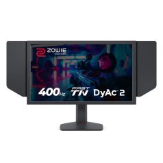   BenQ ZOWIE Monitor 24,1" - XL2566X+ (Fast TN, DyAc 2, 16:9, 1920x1080, 1ms, 320cd/m2, 3xHDMI, DP, mag.áll., 400Hz)