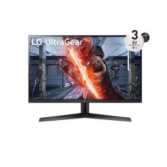   LG Monitor 27" Gamer - 27GN60R-B (IPS; 16:9; 1920x1080; 144Hz; 1ms; 300cd; HDMI; DP; FreeSync; HDR10; sRGB99%)
