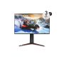   LG Monitor 27" - 27GP95RP-B (IPS; 16:9; 3840x2160; 1ms; 400cd; 144Hz; DP, HDMIx2, USB,  HDR; FreeSync; G-sync; Pivot)