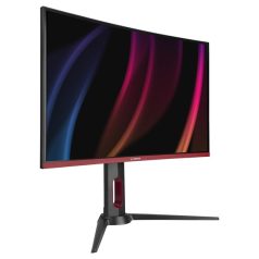   Rampage Monitor 27" - VOYAGER (VA, 165Hz, 1ms, 16:9, 1920x1080, 250cd/m2, 2xHDMI, DisplayPort, fekete, FreeSync, ívelt)