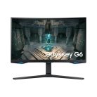 Samsung Monitor 32" - S32BG650EU (VA, 2560x1440, 16:9, 240Hz, 350cd/m2, 1ms, Pivot, Smart, Ívelt)