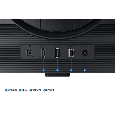 Samsung Monitor 32" - S32DG502EU (IPS, 2560x1440, 16:9, QHD, 180HZ, 350cd/m2, 1ms, Pivot)