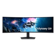   Samsung Monitor 49" - S49CG950EU (VA, 5120x1440, 32:9, DQHD, 240HZ, 450cd/m2, 1ms, Ívelt)